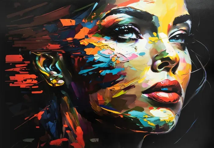 Portrait feminin haute definition